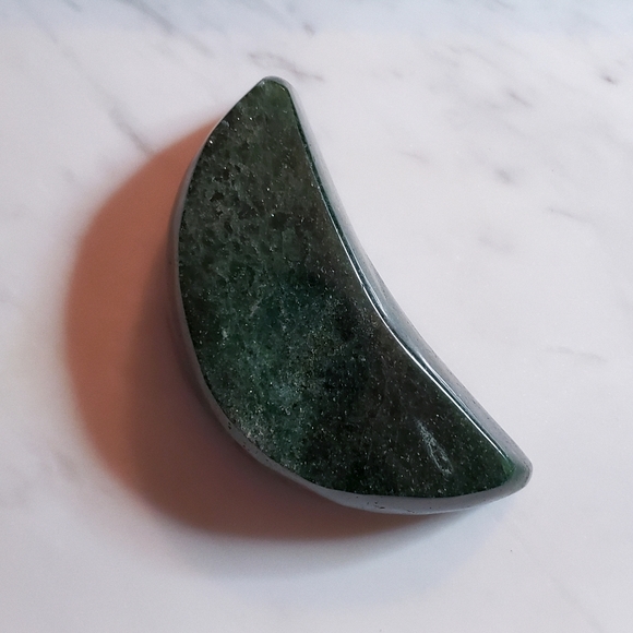 Crystal crescent moon dish - Picture 7 of 12